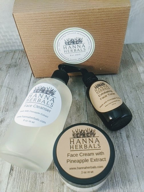 Exfoliating Skin Care Set - Hanna Herbals