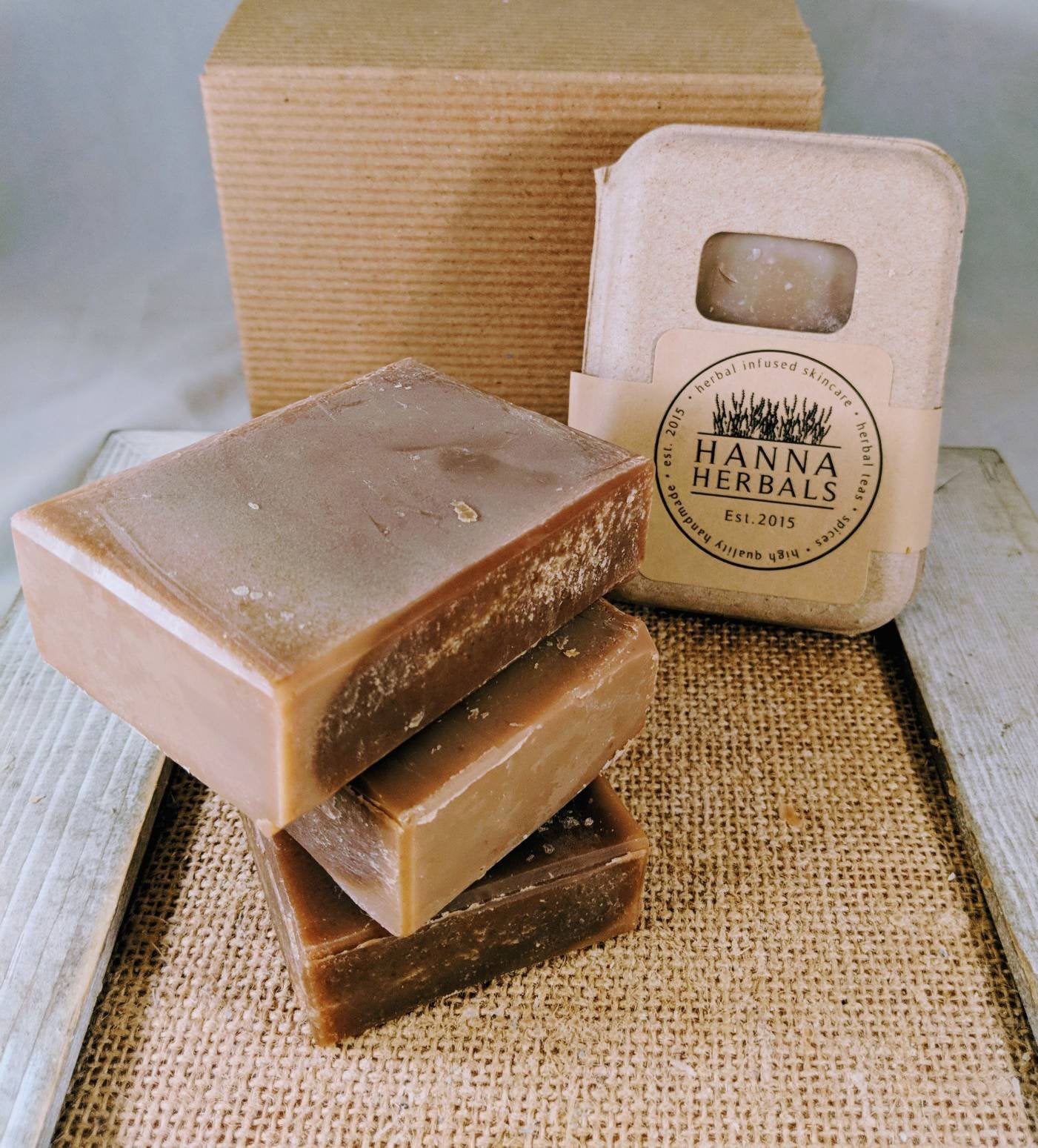 Amber Noir Goats Milk Soap - Hanna Herbals