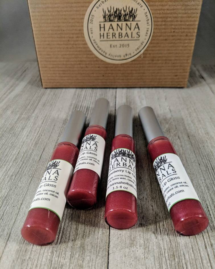 Wineberry Lip Gloss Wine Lip Gloss - Hanna Herbals